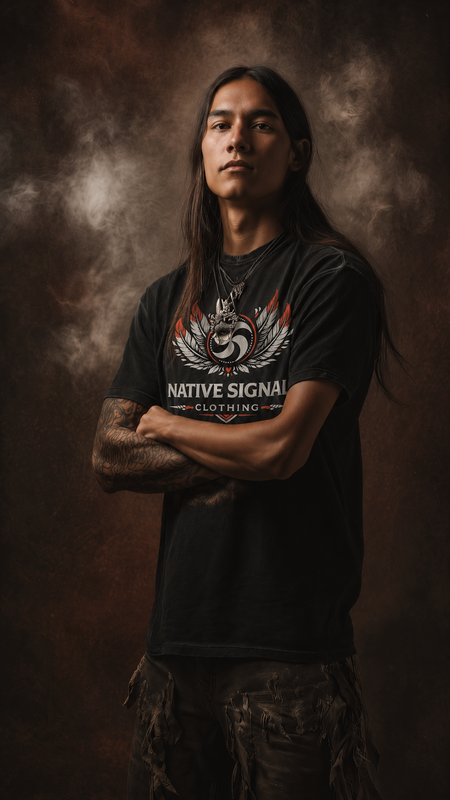 NATIVE SIGNAL LOGO TEE